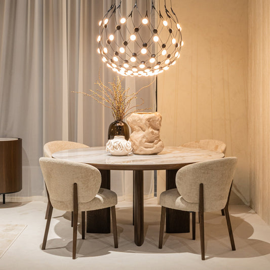 Sandy Rundt spisebord 140/160