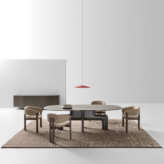 Biarittz spisebord marmor