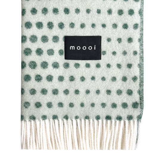 Moooi Blooming Seadragon Ullpledd_Sage forrest