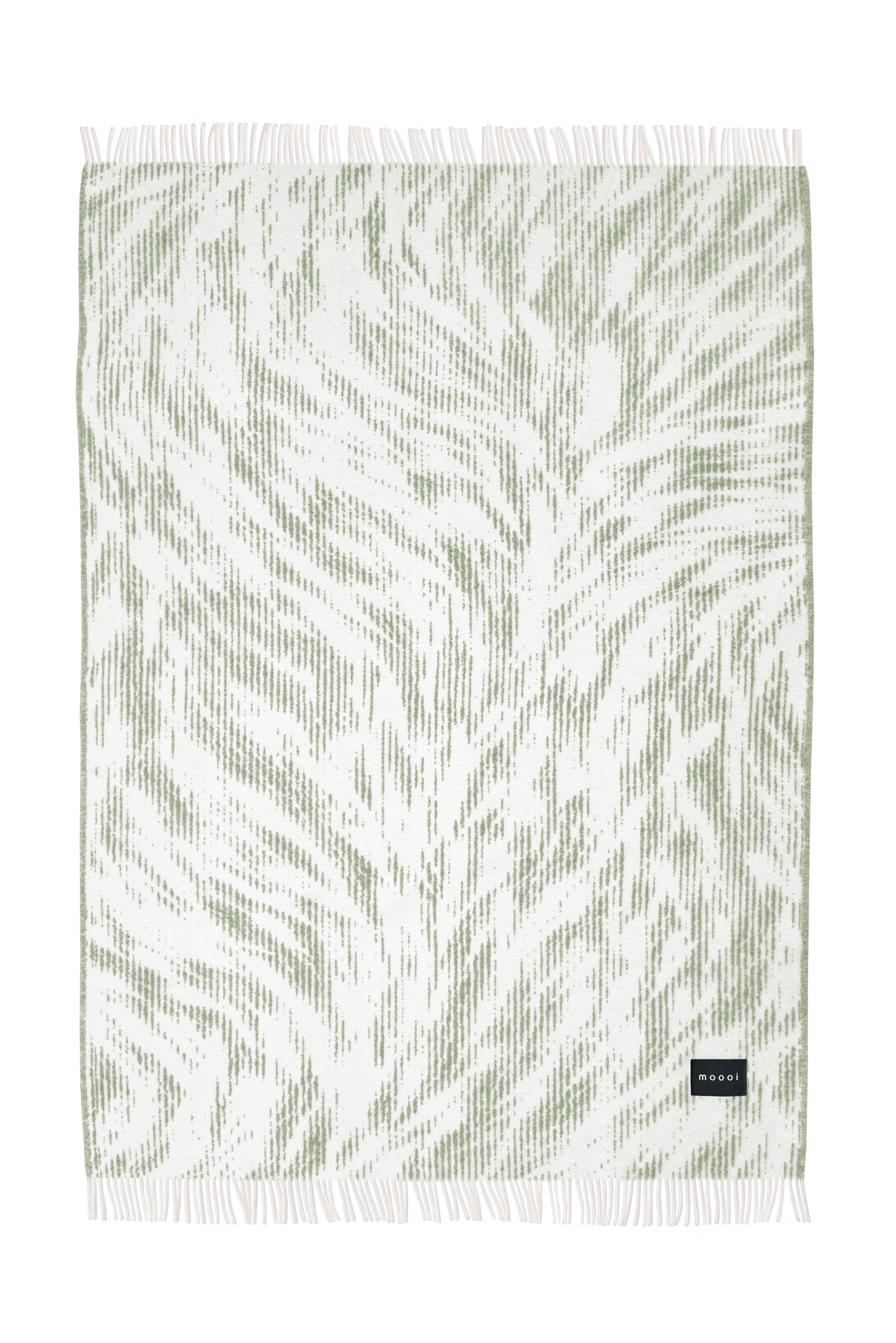 Moooi Blushing Sloth Olive cream Ullpledd