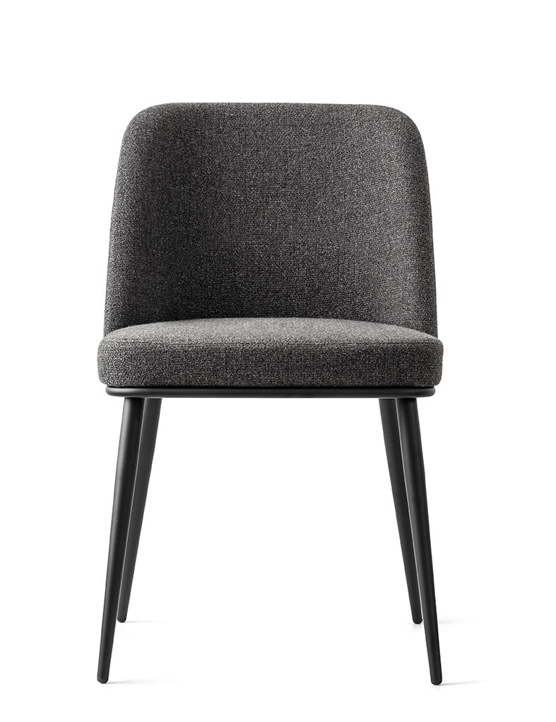 Foyer spisestuestol, metallben