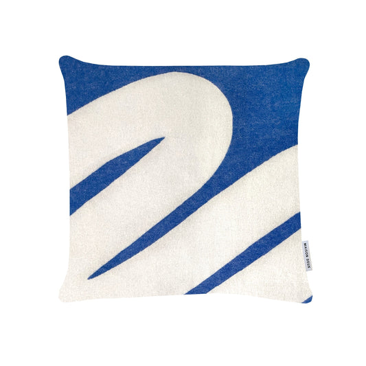 Swirl Pyntepute ull Cobalt