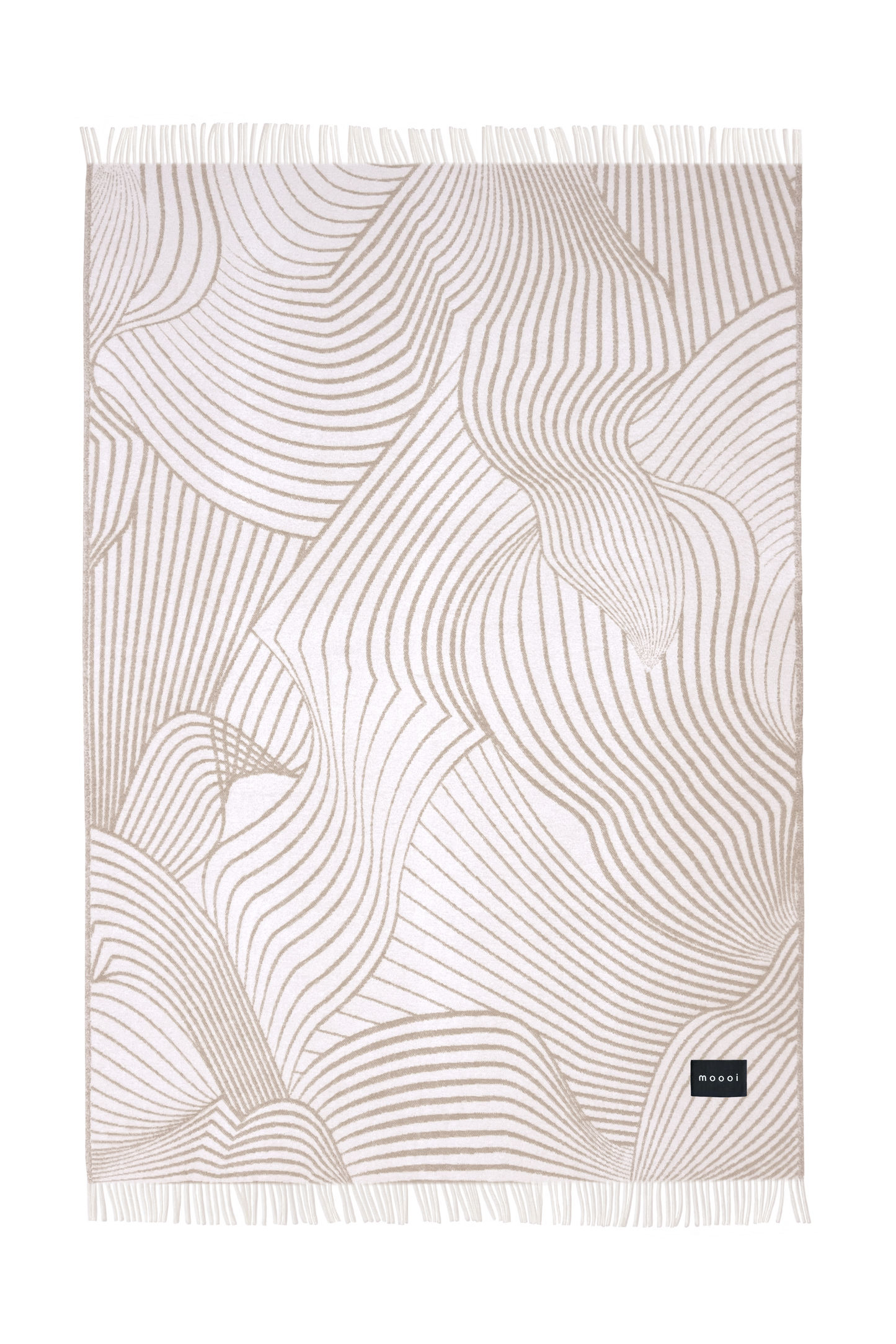 Moooi Techno Bee ullpledd Coffee Cream