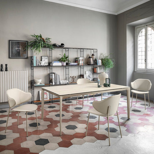 Boma spisebord rektangulært med utrekk velg størrelse, en del av kategorien Spisebord - At Home Interiør