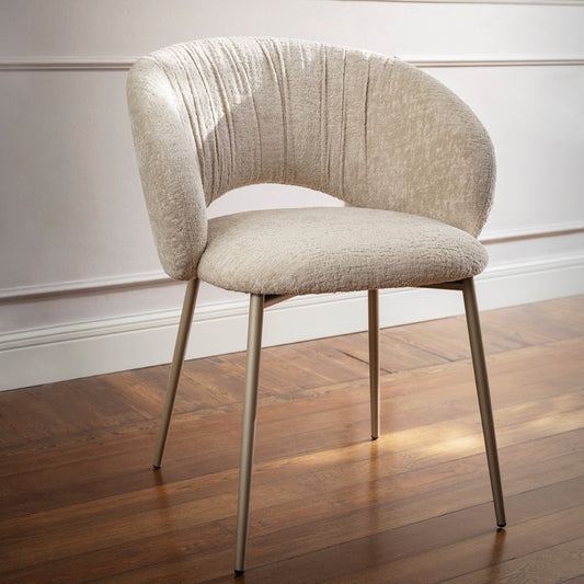 Anime spisestuestol med metallben