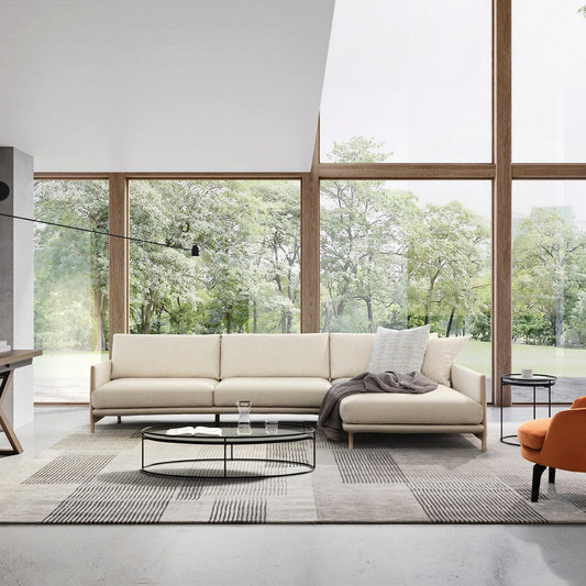 Niki sofa, 3-seter med maxi chaiselongue