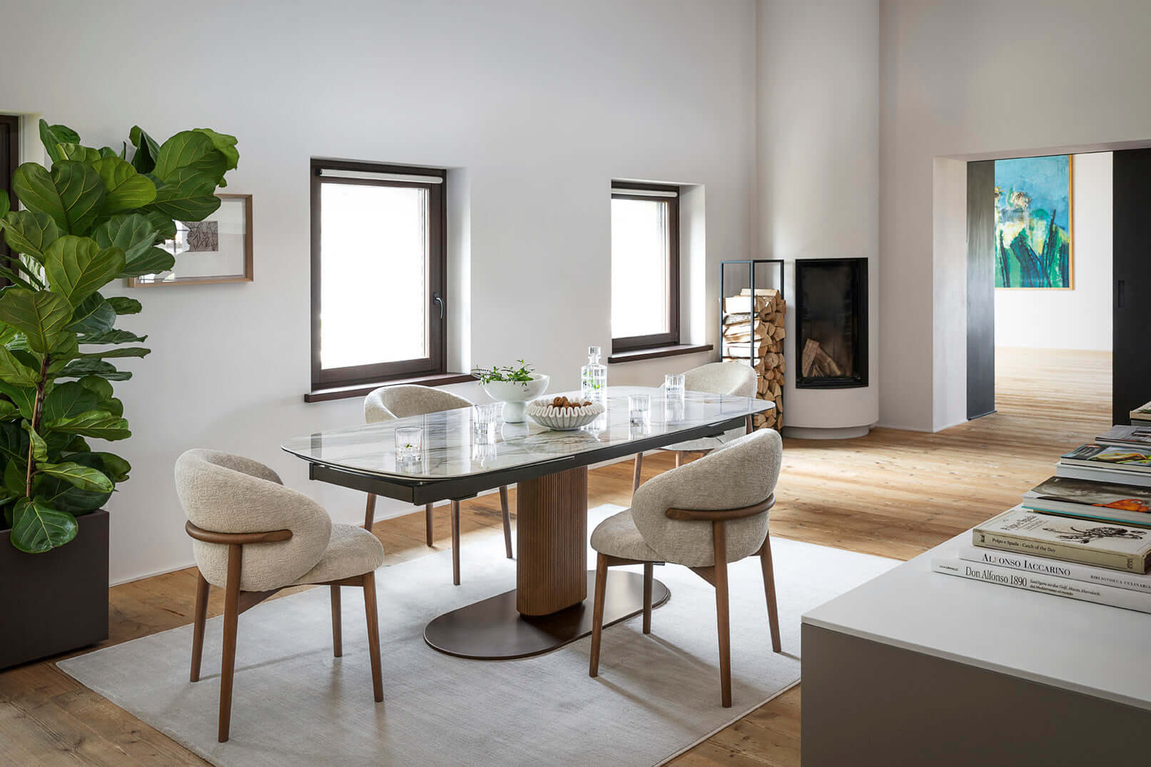 Oleandro spisestuestol 2.0 med treben NYHET, en del av kategorien spisestuestol - At Home Interiør