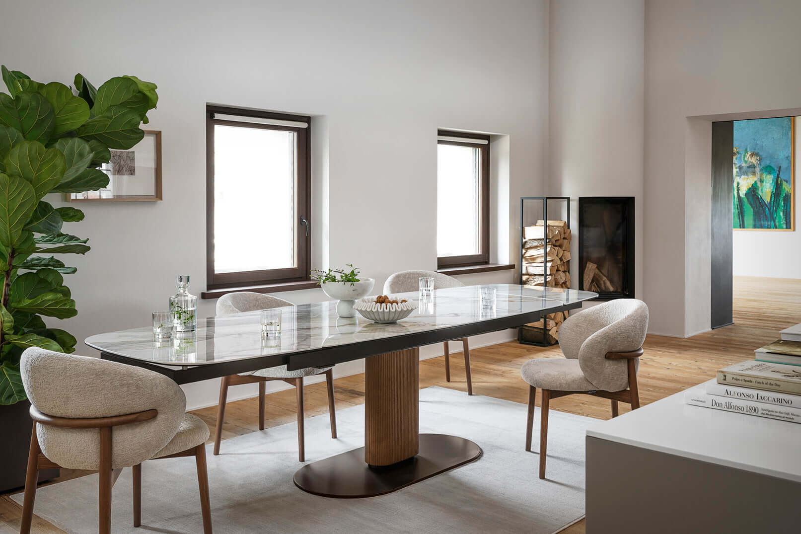 Oleandro spisestuestol 2.0 med treben NYHET, en del av kategorien spisestuestol - At Home Interiør