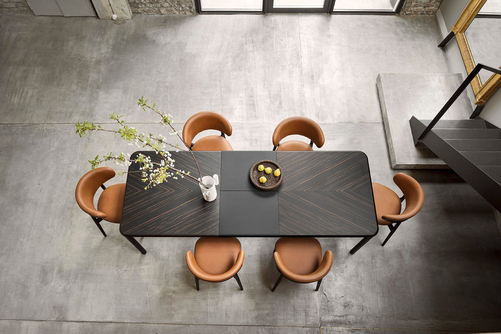 Oleandro spisestuestol med treben, Softer, en del av kategorien spisestuestol - At Home Interiør