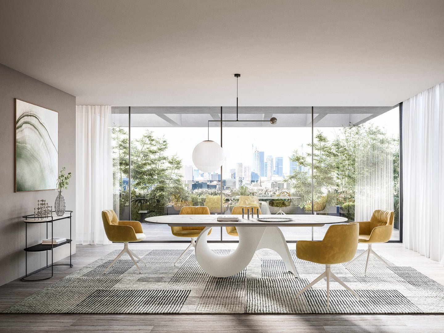 Seashell 250, en del av kategorien Spisebord - At Home Interiør