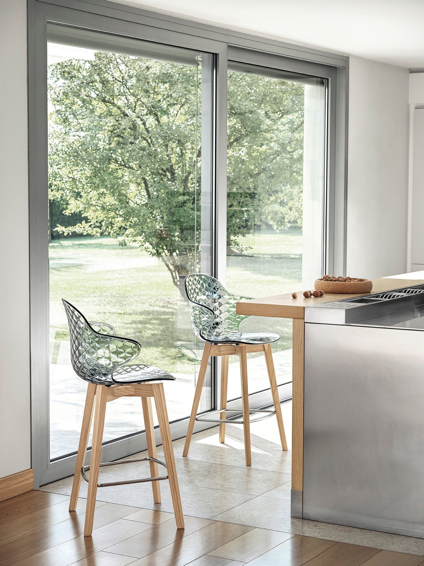 St Tropez barstol Wood, en del av kategorien barstol - At Home Interiør