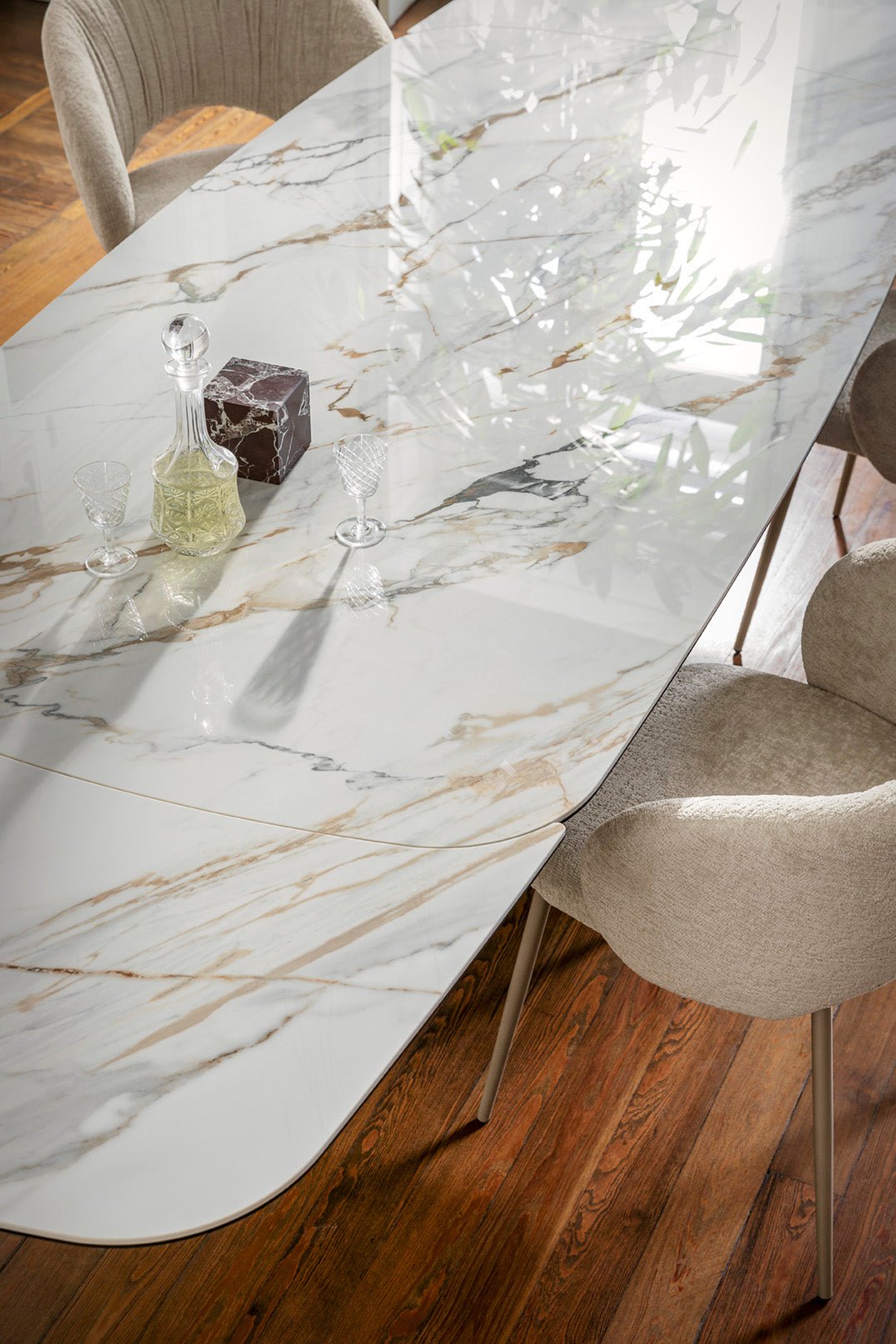 Twins spisebord 165 - 200 utrekkbart, en del av kategorien Spisebord - At Home Interiør