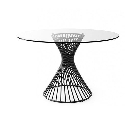 Vortex 120 Glass spisebord, en del av kategorien Spisebord - At Home Interiør